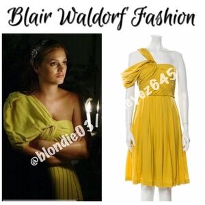 3.1 Phillip Lim Spring 2008 collection citron Grecian pleated dress 2